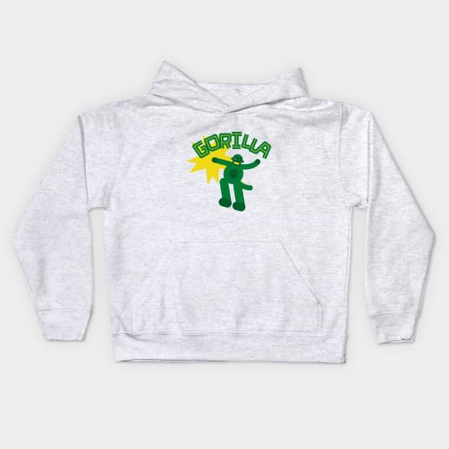 Gorilla Kids Hoodie by Samefamilia